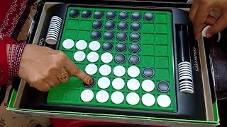 Othello Board Game Strategy Gameplay for 2 Players  Fun Village Games GAME6 [upl. by Nonnair]