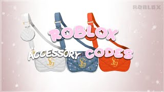 ROBLOX ACCESSORY CODES berryavenue bloxburg roblox [upl. by Allemat178]