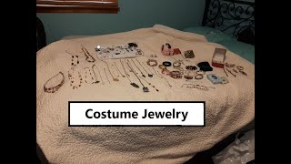 Im Decluttering my Costume Jewelry Getting Rid of Pieces I Dont Wear [upl. by Esyak]