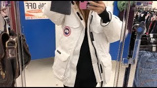 1200 JACKET CANADA GOOSE AT THE THRIFT STORE WILL I GET IT FOR 85 OFF TOMORROW [upl. by Godard]