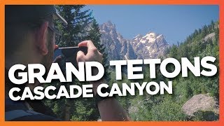 Grand Tetons Hike Cascade South Fork [upl. by Nowahs]