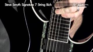 BC Rich Steve Smyth Signature 7 String Bich Guitar [upl. by Sella96]