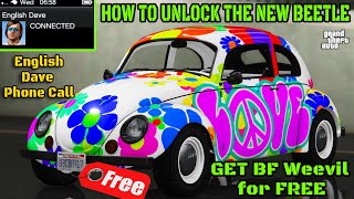 NEW Beetle  How to get for FREE new BF WEEVIL  ALL DJ Jobs  GTA Online  English Dave  NEW DLC [upl. by Amrac]