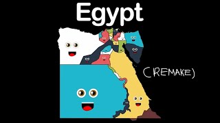 Egypt  Geography of the 27 Governorates Remake  Dan Holdren [upl. by Aseen]