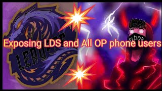 Exposing LEADERS BG And all OP Phone Players in BMGO😱😳 [upl. by Evot]