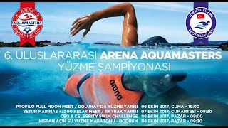 6 ULUSLARARASI ARENA AQUAMASTERS YÃœZME ÅAMPÄ°YONASI BODRUM [upl. by Marty631]