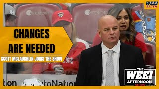 Scott McLaughlin on the state of the Bruins and Jim Montgomerys job security  WEEI Afternoons [upl. by Releyks]