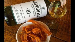 Laphroaig 10 Whisky Review and Food Pairing [upl. by Gail451]