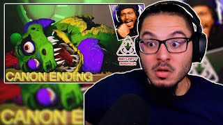 CoryxKenshin  RIP MONTY SECRET ENDING FNAF Security Breach Part 7  REACTION [upl. by Lekim276]