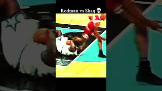 Dennis Rodman vs Shaquille ONeal shorts [upl. by Ailices]