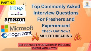 Software Engineer Interview Questions And Answers For Freshers  Multithreading interviewquestions [upl. by Alena]