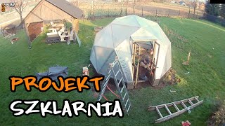 Projekt szklarnia kopułowa sferyczna kopuła geodezyjna Kopuła Fullera Geodesic dome foliak Geodome [upl. by Valry531]