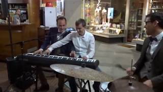 Amazing 4 Hands Boogie Woogie Improvisation by Chris Conz amp Nicola Tenini [upl. by Dorita]