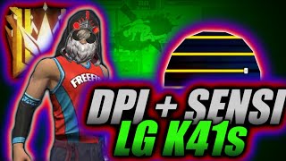 Melhor SENSI  DPI  HUD para LG K41s e LG K40s ⚙️🐊 DEPOIS DA NOVA ATUALIZAÇÃO DO FREE FIRE [upl. by Letsyrhc953]