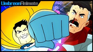 Captain Hero VS Omni Man 2 [upl. by Araic]