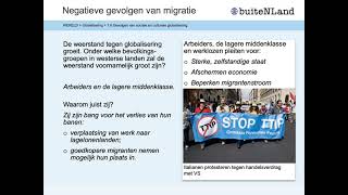 Hoofdstuk 16 Aardrijkskunde HAVO5 Sociale en culturele globalisering gevolgen Methode Buitenland [upl. by Haimarej]