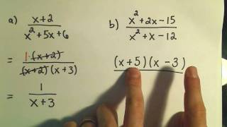 ❖ Rational Expressions Writing in Lowest Terms  Ex 1 ❖ [upl. by Leeth]