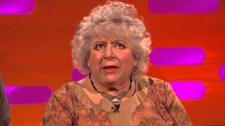 The Graham Norton Show S18E15  Miriam Margolyes quotFriendsquot Audience members and Creaming [upl. by Aihsemat]