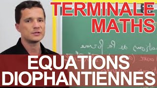 Equations diophantiennes  Le rappel de cours  MATHS  TS Spé Maths  Les Bons Profs [upl. by Eninahpets]