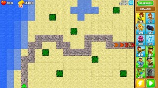 Crosspath Hack on Minecraft Map in BTD6 [upl. by Aleedis285]