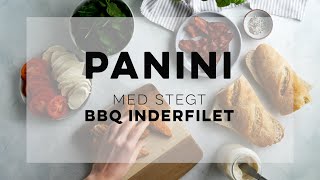 Opskrift Lun panini med BBQkylling [upl. by Zippora]