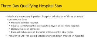 Skilled Nursing Facility Benefits Training [upl. by Frederica]