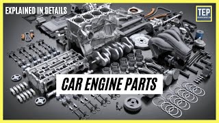 Car Engine Parts amp Their Functions Explained in Details  The Engineers Post [upl. by Alliehs]