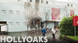 HollyoaksEndOfTheLine Behind The Scenes [upl. by Socrates624]