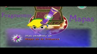 Los Mapas y Fragmentos de la Trifuerza Guía  The Legend of Zelda The Wind Waker [upl. by Ahseym]