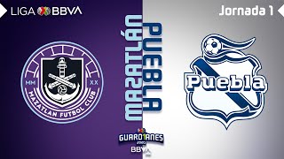 Resumen y Goles  Mazatlán vs Puebla  Liga MX  Guardianes 2020  Jornada 1  LIGA BBVA MX [upl. by Ezara]