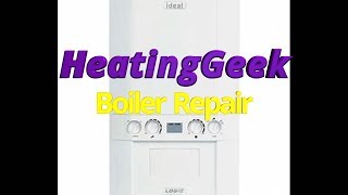 Ideal Logic Boiler Fault Repair HeatingGeek [upl. by Schwab390]