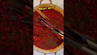 Authentic Ghana waakye recipe Millet waakye foodblogger ghanafoodrecipe ghanafood waakye shito [upl. by Nitsud]