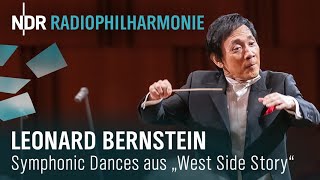 Bernstein Symphonic Dances  West Side Story  Eiji Oue  NDR Radiophilharmonie [upl. by Enimzaj]