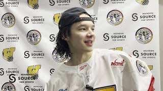 POST GAME INTERVIEW  Mariko Bercier vs Winnipeg Freeze Oct 2924 [upl. by Euqram]