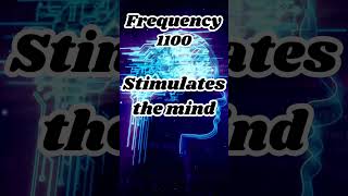 Frequency 1100 Hz  🎨 Increases creativity 🧠 Stimulates the mind holistichealth chakrabalancing [upl. by Balas372]