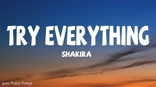 Shakira  Try Everything Lyrics [upl. by Anissa]