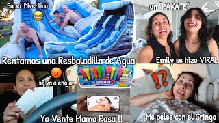 Llego la Resbaladilla para la Fiesta🛝Emily es Viral en TikTok😂 Es Normal Pelearse con la Familia😵‍💫 [upl. by Airrehs]