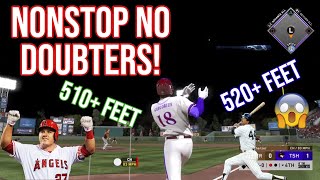 NO DOUBTERS ONLY 🚨 Nonstop MLB the Show 20 No Doubt Home Runs  CHILL OUT AND WATCH SOME DINGERS [upl. by Rehportsirhc]