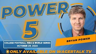 Tuesday College Football Picks  World Series Game 4  NBA Predictions Today  Power 5 for 102924 [upl. by Nellak]