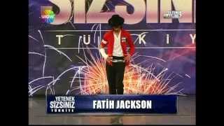 Fatih Jackson  Michael Jackson Dance  Part 1 Turkey Got Talent fatihjackson [upl. by Vivl]