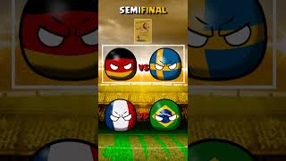 ALEMANIA en el mundial de SUECIA 1958 countryballs [upl. by Atihcnoc]