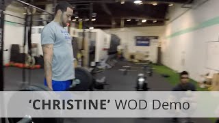 quotCHRISTINEquot CrossFit WOD Demo Highlights [upl. by Bernard]