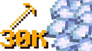 InstaMining Mithril Hypixel Skyblock [upl. by Odlonyer]