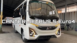 Spill Canter Euro 4 JETBUS 5 jumbo  KAROSERI ADIPUTRO [upl. by Dnomso32]