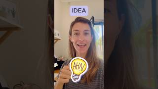 IDEA💡pronunciation amp examples learnenglish english easyenglish englishvocabulary grammar [upl. by Ploss839]