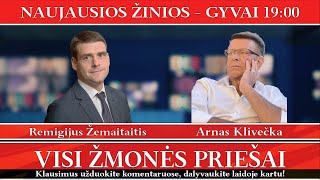 Visi Žmonės Priešai  GYVAI 20241104 [upl. by Lamaj621]