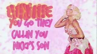 Nicki Minaj  Born stunna LYRICS [upl. by Venator]