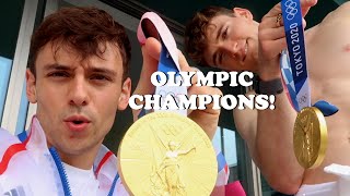 WE ARE OLYMPIC CHAMPIONS  Tom Daley amp Matty Lee [upl. by Rosenberger]