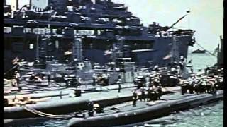 World War II Submarine Warfare  rare footage [upl. by Lehcer753]