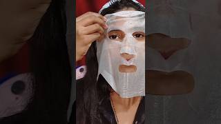 how to use facial sheet mask 🎭 sheet mask✅ smytten facialsheetmask skincare [upl. by Ladonna765]